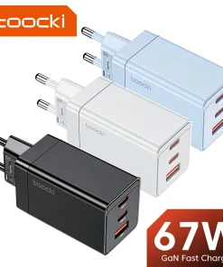 Cargador USB C GaN Toocki 67W