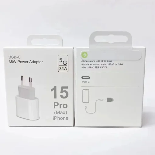 Cargador USB-C de 35 W y carga rápida