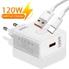 Cargador USB GaN 120 W rápido