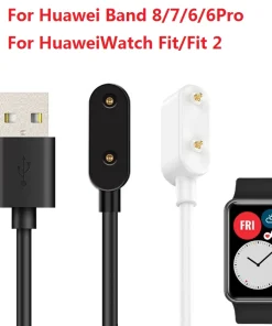 Cargador USB magnético 1M para Huawei Watch