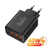 Cargador USB tipo C de 4 puertos y 40 W