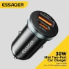 Cargador de coche Essager 30W USB C