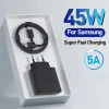 Cargador rápido 45 W para Samsung