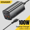 Cargador rápido GaN Essager USB C 100 W