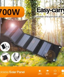 Cargador solar plegable para celulares 700 W