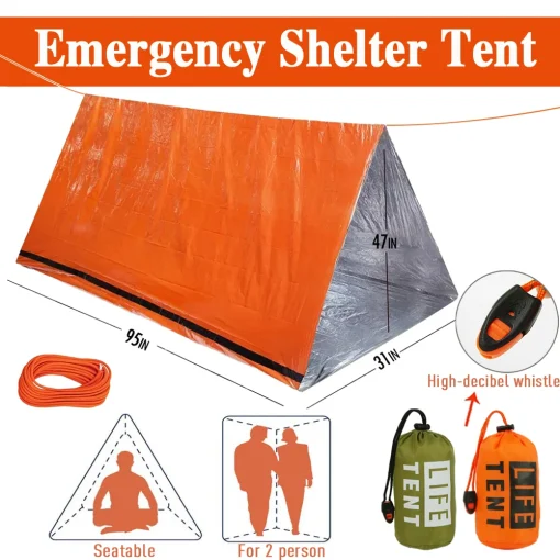 Carpa de emergencia 2 personas