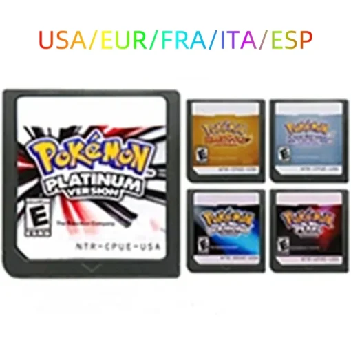 Cartucho Videojuegos DS Pokémon HG SS DP Pt P