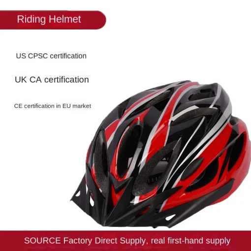 Casco Ciclismo Confort Ligero Hueco Ajustable