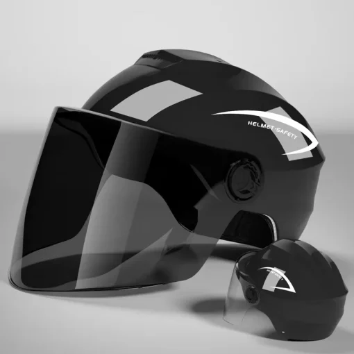 Casco de moto para todas las estaciones