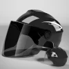 Casco de moto transpirable cortavientos