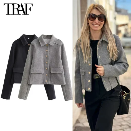 Cazadora Bomber TRAF 2024 Mujer