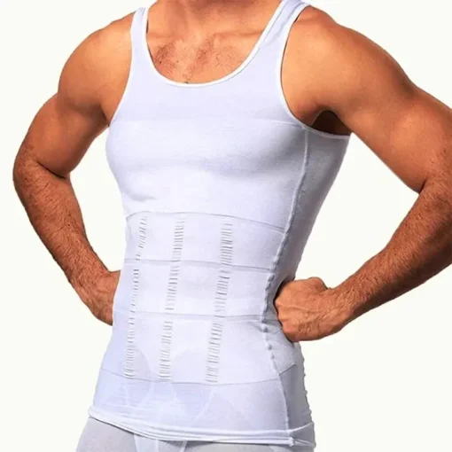 Chaleco adelgazante moldeador de cuerpo para hombre