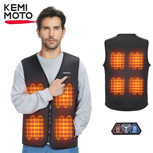 Chaleco térmico KEMIMOTO para moto, hombre y mujer