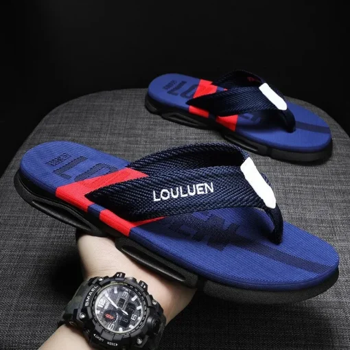 Chanclas Verano Hombres Moda Flip Flops