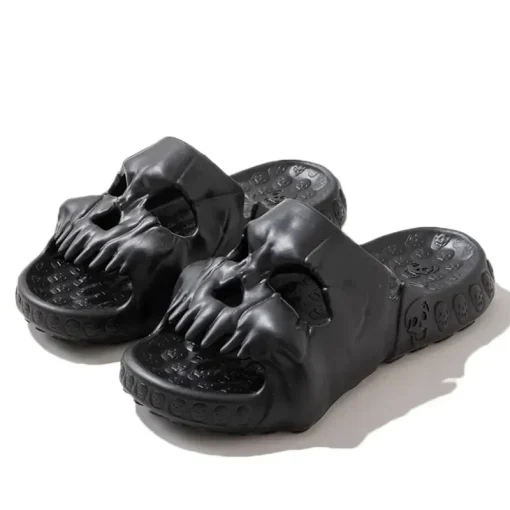 Chanclas de verano con calavera 2024