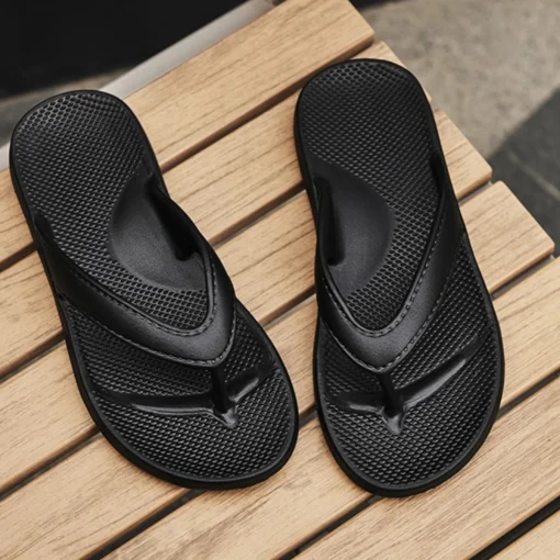 Chanclas para hombres, Sandalias planas antideslizantes