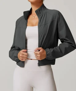 Chaqueta Mujer Manga Larga Fitness Exterior