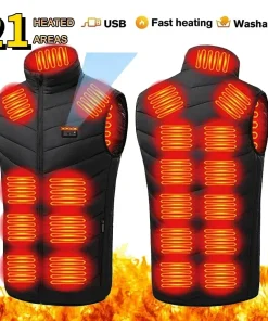 Chaqueta Térmica Calefactor USB Hombre