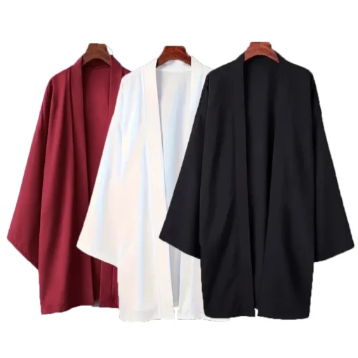 Chaqueta Yukata Haori Hombre Kimono Japonés