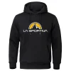 Chaqueta con capucha para otoño e invierno La Sportiva estampada para hombre, popular y de moda unisex