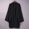 Chaqueta kimono japonesa larga para hombre Yukata Haori