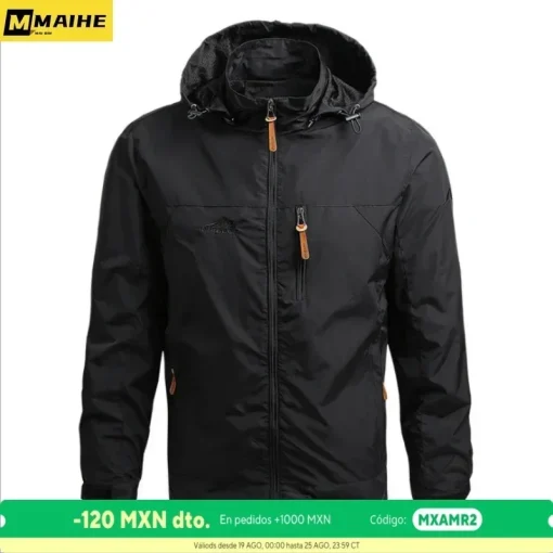 Chaqueta táctica militar para hombre Gorpcore