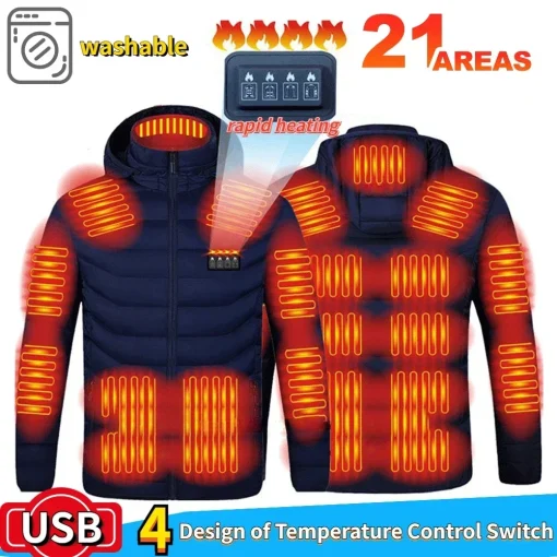 Chaqueta térmica 21 zonas