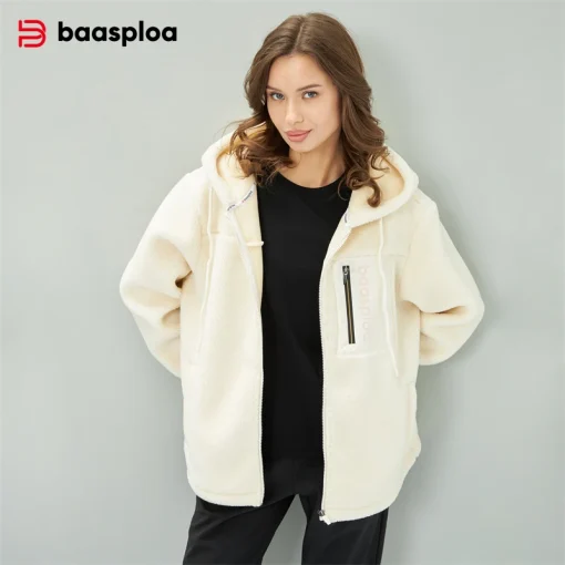 Chaquetas de mujer nuevas de Baasploa, forros polares