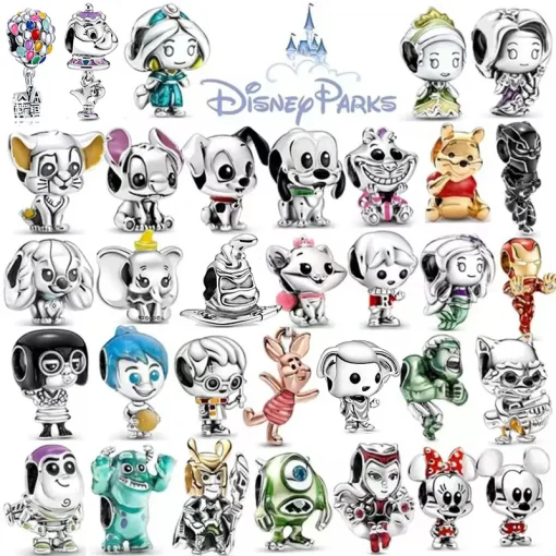 Charm con osito Disney 925 plata