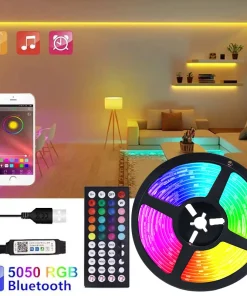 Cinta de luz LED Bluetooth USB RGB 5050