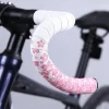 Cinta de manillar para bicicleta Sakura patrón antideslizante