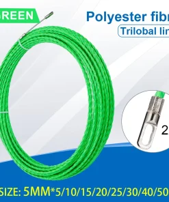 Cinta extractora de cables de guía de 5MM 5-50M