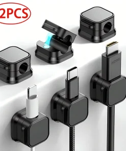 Clips magnéticos para cables