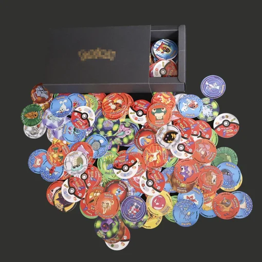 Colección Tazos Pokémon 1ª Gen 169PCS