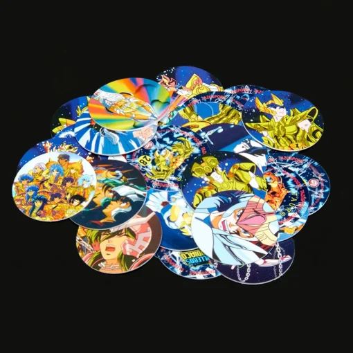 Colección de Tazos Caballeros del Zodíaco