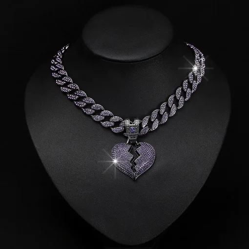 Collar Corazón Roto NL2041