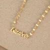 Collar Personalizado con Nombre de Oro