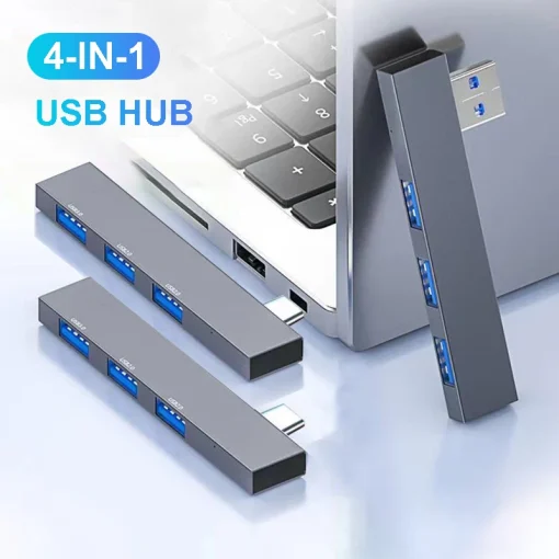 Concentrador USB C HUB 3.0 3.1