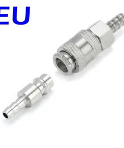 Conector de racor rápido neumático tipo UE 1 juego