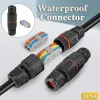 Conector impermeable IP68 de unión rápida sin soldadura