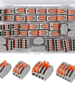 Conector rápido de cables, 55 pcs