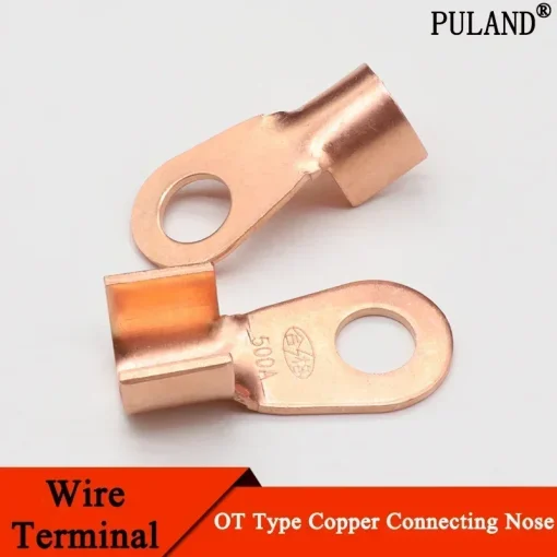 Conector terminal cable batería cobre Lugs abiertos OT