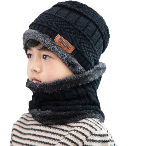 Conjunto Abrigo de gorros 5-14 años