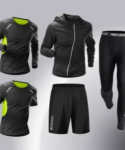 Conjunto Deportivo Deportivo 3-5 PCS de Moda para Hombre