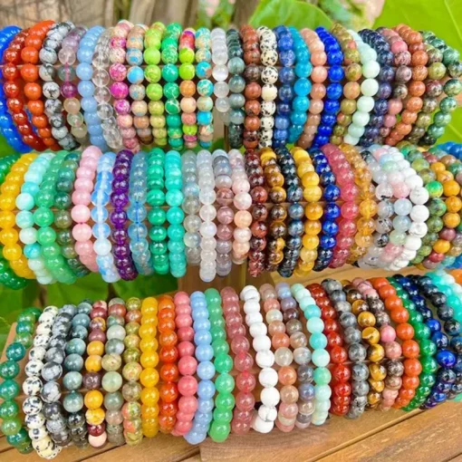 Conjunto de 5610 pulsera cuentas cristal natural