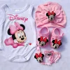 Conjunto de Calcetines y Gorro de Algodón Minnie