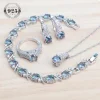 Conjunto de Joyas de Plata 925 para Mujer