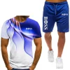 Conjunto de camiseta y pantalones cortos deportivos