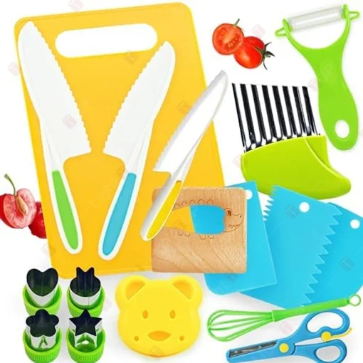 Conjunto de cocina Montessori para niños de 17 piezas