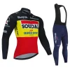 Conjunto de maillot de otoño para ciclismo profesional Soudal Quick Step Nuevo